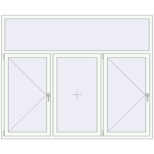 Купити Вікна 2200x1800 мм REHAU Brillant-Design