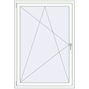 Купити Вікна 1100x1600 мм REHAU Brillant-Design Білий (RAL 9016) з двох сторін