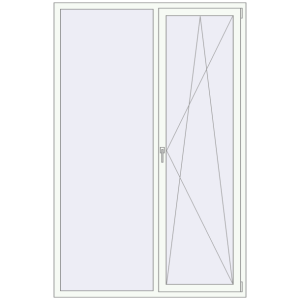 Купити Вікна 1500x2300 мм REHAU Euro 70