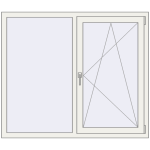 Купити Вікна 1400x1200 мм REHAU Euro 60
