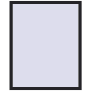 Металопластикове вікно 1200x1500 мм Одностулкове (комплектація: Базова). Вид зсередини Купити Вікна 1200x1500 мм REHAU Brillant-Design