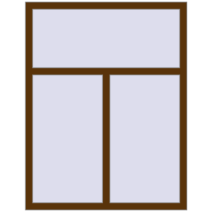 Купити Вікна 1127x1450 мм REHAU Brillant-Design WALNUT з двох сторін