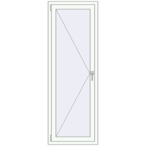 Купити Вікна 640x1840 мм REHAU Euro 60