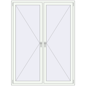 Купити Вікна 1500x2000 мм REHAU Euro 70 Білий (RAL 9016) з двох сторін