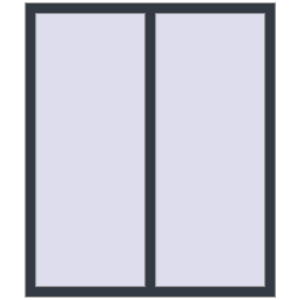 Купити Вікна 1200x1400 мм REHAU SYNEGO MD ANTHRACITE_GREY_STRUKTURAL з двох сторін