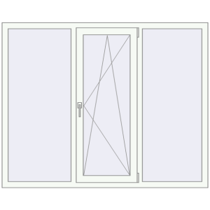 Купити Вікна 1700x1360 мм REHAU Brillant-Design