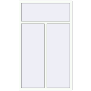Купити Вікна 1110x1860 мм REHAU Euro 70 Білий (RAL 9016) з двох сторін