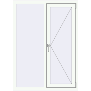 Купити Вікна 1050x1440 мм REHAU Brillant-Design