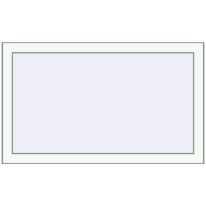 Металопластикове вікно 1000x550 мм Одностулкове (комплектація: Базова). Вид зсередини Купити Вікна 1000x550 мм REHAU Euro 70