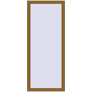 Купити Вікна 700x1700 мм REHAU Euro 60 LIGHT_OAK з двох сторін