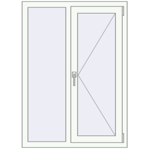 Купити Вікна 900x1250 мм REHAU Euro 60