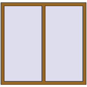 Купити Вікна 1250x1250 мм REHAU Euro 60 LIGHT_OAK з двох сторін