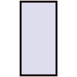 Купити Вікна 1000x2000 мм REHAU Euro 70 BLACK_BROWN з двох сторін