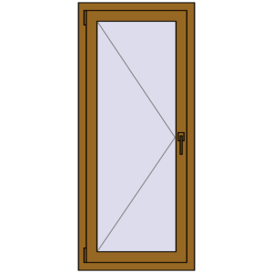 Купити Вікна 625x1440 мм REHAU Euro 60