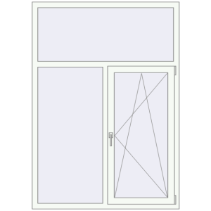 Купити Вікна 1300x1830 мм REHAU Euro 70