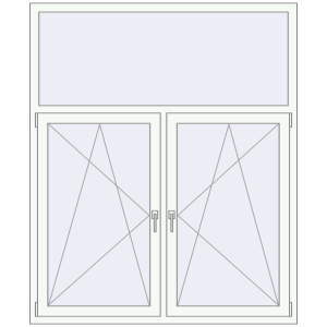 Купити Вікна 1500x1800 мм REHAU Brillant-Design