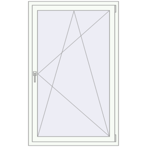 Купити Вікна 1000x1600 мм REHAU Euro 70