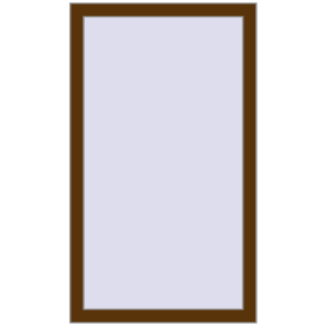 Купити Вікна 700x1200 мм REHAU Euro 60 WALNUT з двох сторін