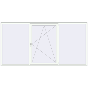 Купити Вікна 3000x1520 мм REHAU Euro 70