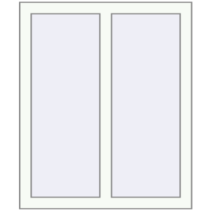 Купити Вікна 750x900 мм REHAU Euro 60 Білий (RAL 9016) з двох сторін