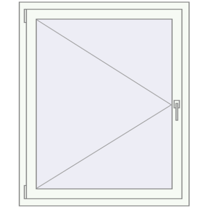 Купити Вікна 1000x1200 мм REHAU Euro 70 Білий (RAL 9016) з двох сторін