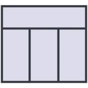 Купити Вікна 2000x1800 мм REHAU Brillant-Design ANTHRACITE_GREY_STRUKTURAL з двох сторін