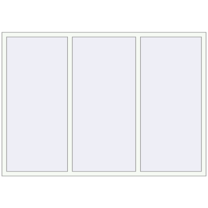 Купити Вікна 2200x1550 мм REHAU SYNEGO MD Білий (RAL 9016) з двох сторін