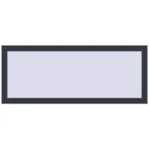 Купити Вікна 1250x500 мм REHAU SYNEGO MD ANTHRACITE_GREY_STRUKTURAL з двох сторін
