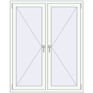 Купити Вікна 1200x1500 мм REHAU Euro 60 Білий (RAL 9016) з двох сторін