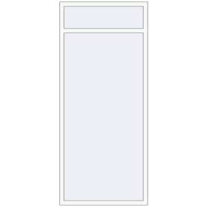 Купити Вікна 1010x2330 мм REHAU SYNEGO MD Білий (RAL 9016) з двох сторін