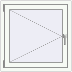 Купити Вікна 800x800 мм REHAU Euro 60