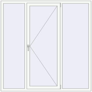Купити Вікна 1800x1800 мм REHAU Euro 70