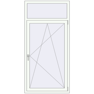 Купити Вікна 900x1850 мм REHAU Euro 70