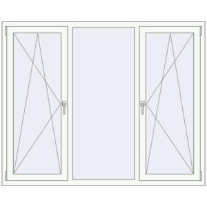 Купити Вікна 1800x1450 мм REHAU Euro 70