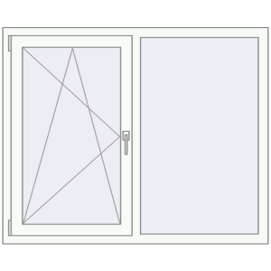 Купити Вікна 1350x1100 мм REHAU Euro 60
