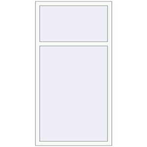 Купити Вікна 900x1700 мм REHAU Brillant-Design Білий (RAL 9016) з двох сторін