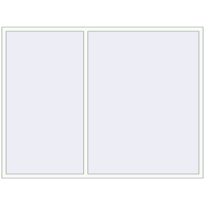 Купити Вікна 2400x1800 мм REHAU Euro 60 BLACK_BROWN ззовні