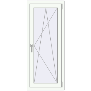 Купити Вікна 500x1250 мм REHAU Euro 60