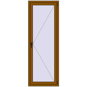 Купити Вікна 700x1960 мм REHAU Euro 60