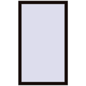 Купити Вікна 780x1330 мм REHAU Brillant-Design BLACK_BROWN з двох сторін