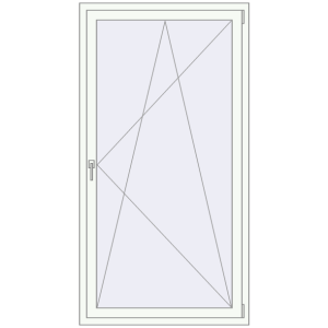 Купити Вікна 1000x1850 мм REHAU Euro 70 Білий (RAL 9016) з двох сторін