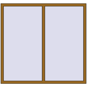 Купити Вікна 1600x1500 мм REHAU Euro 70 LIGHT_OAK з двох сторін