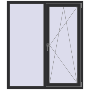 Купити Вікна 1300x1500 мм REHAU Euro 70