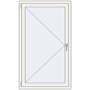 Купити Вікна 850x1440 мм REHAU Euro 60