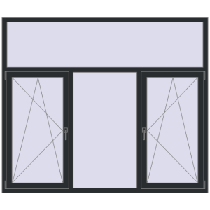 Купити Вікна 2050x1750 мм Altest Pony 375