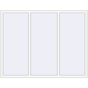 Купити Вікна 2000x1550 мм REHAU Euro 60 Білий (RAL 9016) з двох сторін