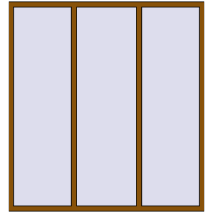 Купити Вікна 1900x2030 мм REHAU Euro 60 GOLDEN OAK з двох сторін