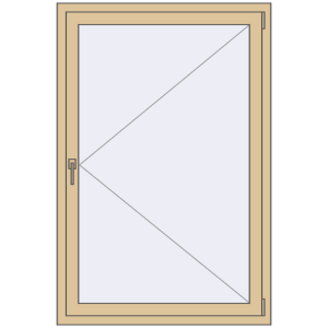 Купити Вікна 1000x1500 мм REHAU Euro 60