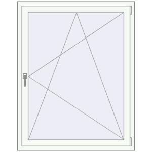 Купити Вікна 1050x1448 мм REHAU Brillant-Design