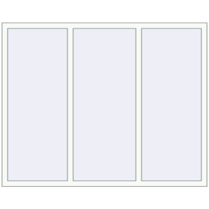 Купити Вікна 1840x1470 мм REHAU Euro 60 Білий (RAL 9016) з двох сторін